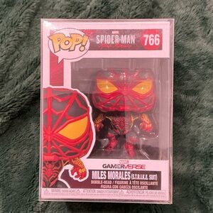 Marvel Pop! Miles Morales (S.T.R.I.K.E. Suit) Red and Yellow